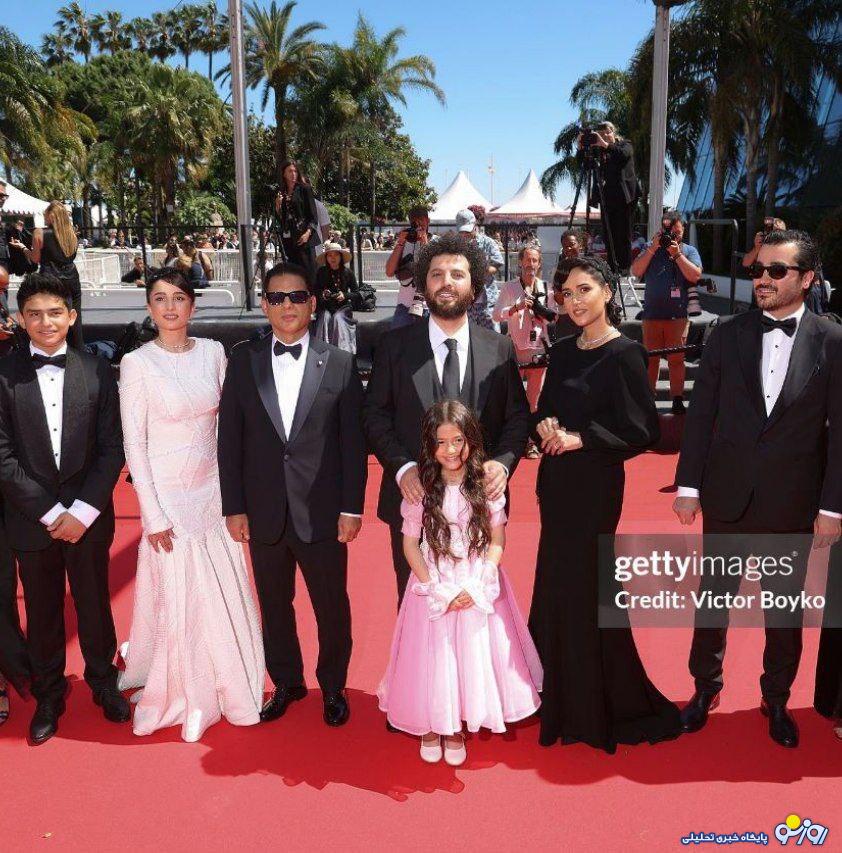 تصاویر داغ از پیمان معادی و پریناز ایزدیار در جشنواره کن