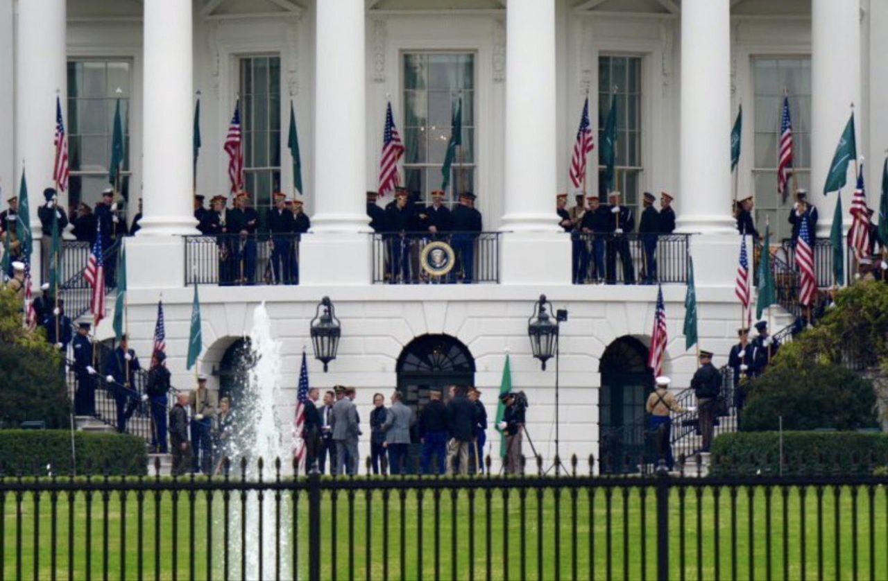 استقبال با شکوه از محمد بن سلمان